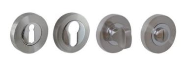 ProGriff TD-Agatha auf Rosette–Chrom/Nickel matt